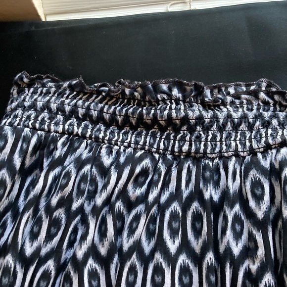 Just My Size A-Line  Skirt, 1X, Multi-Color Boho Design - Picture 3 of 13